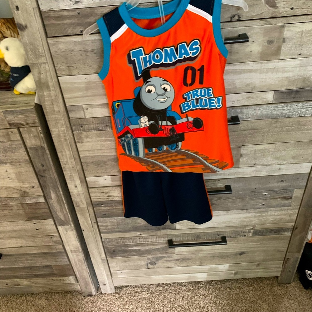 Thomas tank top out fit